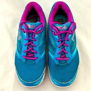 Fila~Athletic Shoes / Turquoise & Pink